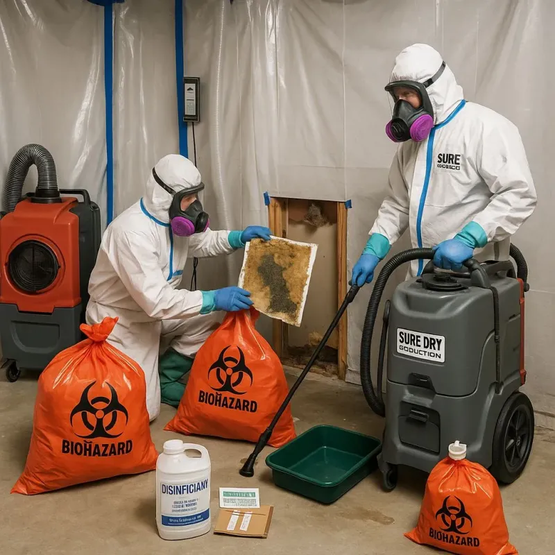 Contaminated Water Handling Protocols process in Caddo Parish, LA