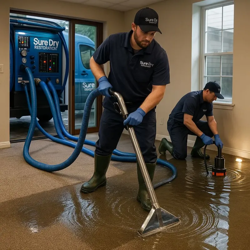 Water Extraction and Removal process in Caddo Parish, LA